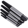 thumbnail image 2 of 5-Piece Tool for Damaged Bolt & Screw Removal, Fits 4mm to 18mm Broken Screw Extractor Set, 2 of 8