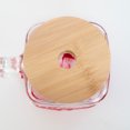 thumbnail image 2 of 8 piezas de tapas de bambú duraderas para tazas, frascos, latas de vidrio y vasos. Tapas de madera para botellas y vasos. Cubiertas de bambú con cierre hermético de goma (diámetro exterior 70 mm)., 2 of 7
