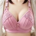 thumbnail image 2 of Gibobby Sujetador deportivo de reunión de talla grande para mujer, cómodo y Sexy, de camiseta sin mangas para y edad avanzada Brasier para mujer(Oro Rosa,36), 2 of 3
