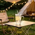 thumbnail image 7 of 15.22 oz Clear Handle Glass Water Mug With Plastic Lid & Glass Straw,Splash Proof Cover Wide Grip Handle for Office Office Daily Hydration, 7 of 7