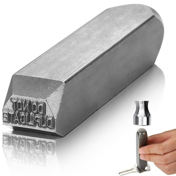 RANMEI 116 Do Not Duplicate Key Stamp Metal Punch For Personalized For Crafting