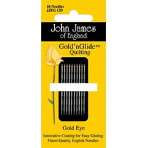 John James Gold'n Glide Quilting Needles-Size 9 10/Pkg