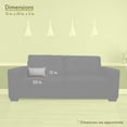 thumbnail image 3 of Majestic Home Goods Towers Indoor Outdoor Small Decorative Throw Pillow, 3 of 6