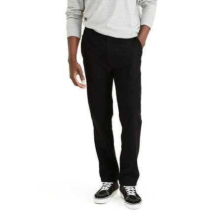 Big & Tall Dockers® Straight-Fit Smart 360 Knit™ Comfort Knit Chinos Color: Mineral Black Size: 46X34