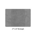 thumbnail image 4 of Better Trends 17" x 24" Bathroom Rug 100% Cotton Bath Rug Water Absorbent & Spray Latex Backing Bath Mat (Gray) Granada Collection, 4 of 6