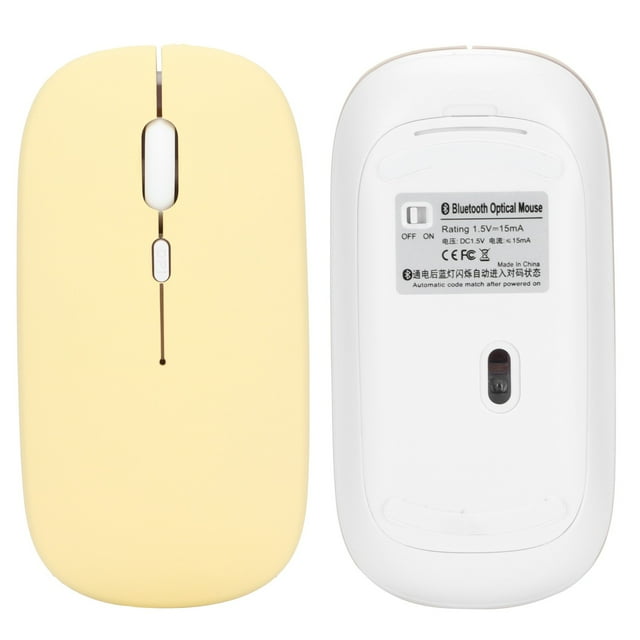 Mouse, UltraThin Portable Gaming Office Computer Accessories with Transmission, Three DPI, 800-1200-1600DPI, Long Service Life