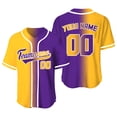thumbnail image 4 of Camisetas de béisbol personalizadas para hombre, camisetas de sublimación en blanco, camisetas de entrenamiento de béisbol con nombre y equipo, uniformes deportivos, ropa de talla grande para hombre, 4 of 5