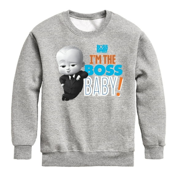 Boss Baby - I'm The Boss Baby - Toddler & Youth Crewneck Fleece Sweatshirt