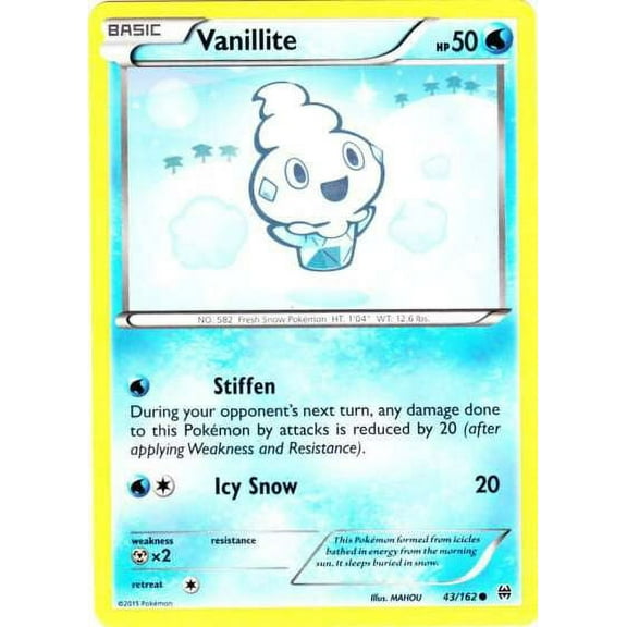Pokemon BREAKthrough Vanillite #43