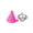 Pink, variant on tooloflife 1/3/5 Set Silicone Funnel Silicone Collapsible Funnel Set Resin Filter Cup Kitchen Gadgets Easy Clean 3 Colors