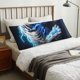 thumbnail image 4 of Fotbe Futuristic Blue Light White Tiger Funda para Almohada Corporal con Diseño, Funda de Microfibra Ultrasuave de 20x54 Pulgadas, Ropa de Cama Elegante, 4 of 7