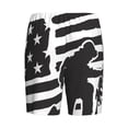 thumbnail image 2 of Lsque Memorial Day1 Mens Sleep Pajama Shorts,Short Pajama Pants, Cotton Ultra-Soft Knit-4X-Large, 2 of 9