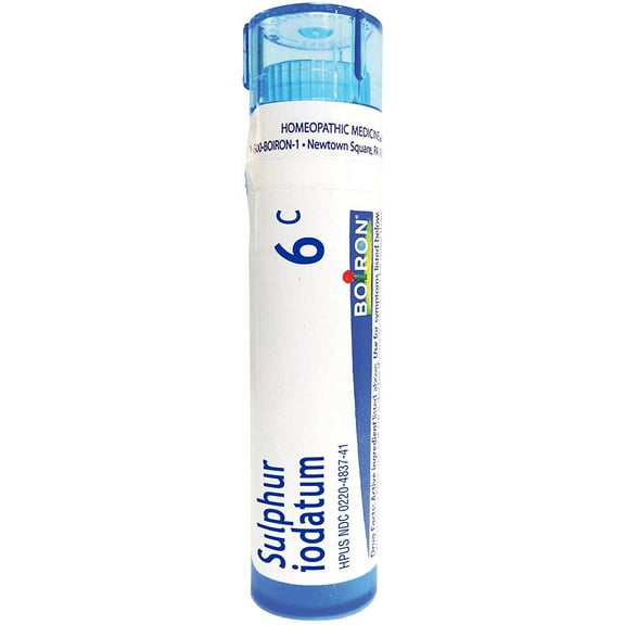 Boiron - Sulphur iodatum 6C 80 Pellet (Pack of 3)