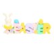 thumbnail image 1 of Decoración de huevos de Pascua, conejito, centro de mesa, decoración de vacaciones, figura de Micro paisaje, artesanía de resina, decoración de dormitorio para niños esquí esquí Gafas de esquí, 1 of 5