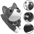 thumbnail image 2 of Tope de puerta con forma de gato, tope de puerta de silicona, bonito estilo de cuña para el hogar y la oficina, gato negro, 2 of 7