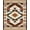 Beige, Pattern 1, variant on ODIKA 4'x6' Machine Washable Non-Slip Area Rug, Rustic Southwestern High Traffic Rug, Beige, 25986
