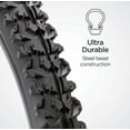 thumbnail image 3 of Sunlite Tire Utilit 26 x 1.95 Black/Black Alphabite 1033A Wire, 3 of 4