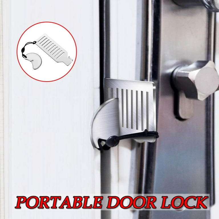 portable door lock jammed｜TikTok Search