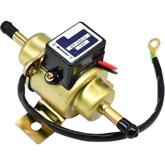 EP-500-0 Fuel Pump Electrical Yanmar Cub Cadet Kubota B6000 G3200 G4200 G5200 G6200 Universal Low Pressure Gas Diesel 12V 3-5 Psi KH-1