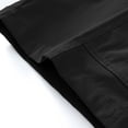 thumbnail image 5 of HOOMEUMY Mens Cargo Shorts Stylish Lightweight Casual Summer Elastic Waist Basketball Baseball Short Pants with Pockets Black 30, 5 of 9