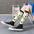 thumbnail image 3 of Lsque Bees Collecting Nectar Printed Crew Socks Men's Women's LightWeight Thin Casual Calf Socks ,Knee High Socks,Cotton Socks, 3 of 9