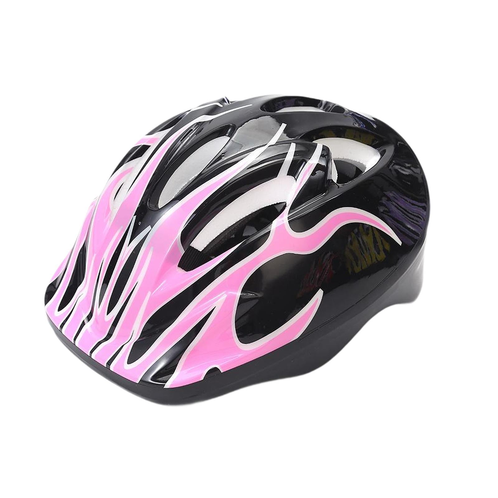 yotijay Kids Helmet, Roller Skating Helmet Portable Impact Resistant, Skateboard Pink