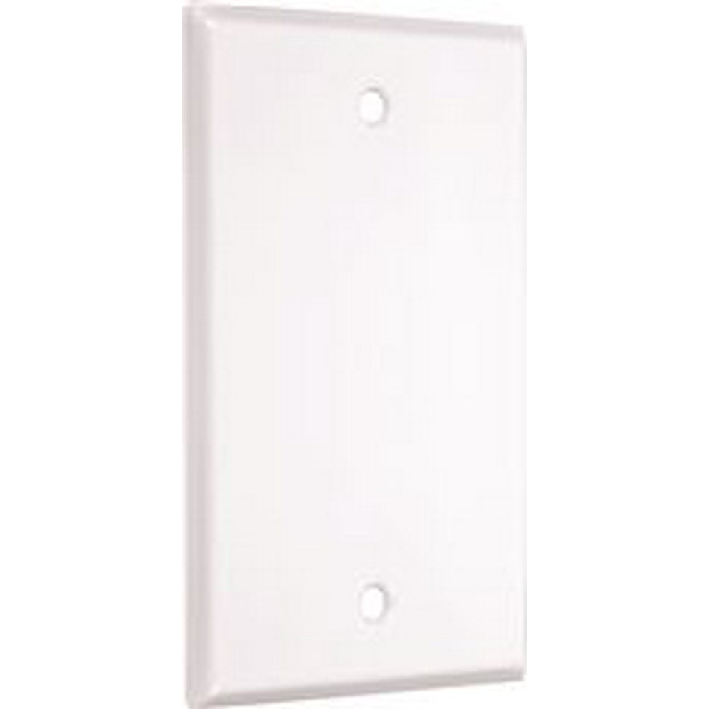 TAYMAC® METAL STANDARD BLANK WALL PLATE WHITE per 76 Each