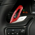thumbnail image 5 of Car Steering Wheel Paddle Shifter ABS Material for 2018-2025 Lexus ES & 2023-2025 Lexus RX Car Interior Accessories 2pcs, Red Carbon Fiber, 5 of 8