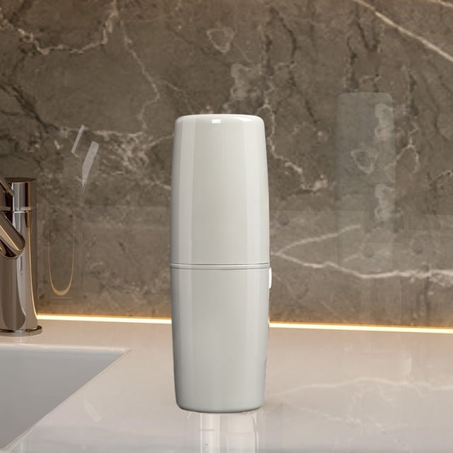 Xihbxyly Set de Artículos de Aseo de Viaje, 4 Botellas de Viaje, Diseño a Prueba de Fugas, Envase para Champú, Loción y Cepillo de Dientes, Tamaño Ideal para Aerolíneas, Ideal para Viajes de Negocios