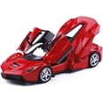 thumbnail image 2 of Ferrari LaFerrari coleccionable de aleación de coche de juguete a escala 1:32, 2 of 5