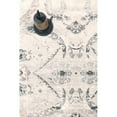 thumbnail image 2 of Pasargad Home  Turkish Fantasia Design Oriental Area Rug 6' Square - Ivory/Silver, 2 of 5