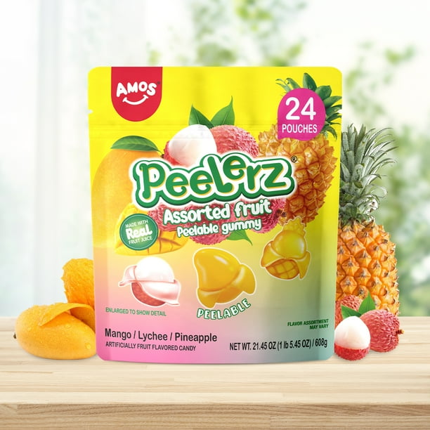 Peelerz Gummy Pack (24) - Orange point-of-sale for stores