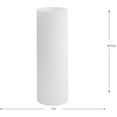 thumbnail image 3 of Progress Lighting P860061 Elara 3" W X 9" L Glass Lighting Shade - White, 3 of 3