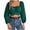 Green, variant on Womens T Shirts, Women's T-Shirt for Women Casual Sleeve Tie Waist Chiffon Top with Navel Front Red1 M