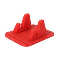 thumbnail image 1 of Multifunctional Vehicle Mounted Mobile Phone Navigation Support Holder Silicone Car Dashboard GPS Desktop Stand Bracket for Smart Phones (Red), 1 of 8