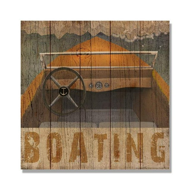 Day Dream MLBS1717 17 x 17 Po Bateau Carré Art Mural