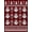 Red, Pattern 2, variant on ODIKA 6'x9' Machine Washable Non-Slip Area Rug, Jolly Bearded Elf Entry with Cane Stripe Accents High Traffic Rug, Red, 638533