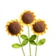 thumbnail image 5 of Girasol terminado hecho a mano flor falsa flor decoración flor girasol día de San Valentín regalo del día del maestro, 5 of 5