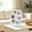 🍒 White_Hot#32, variant on Rotating Ferris Wheel Picture Frame, Vintage European Style, 360-Degree Rotating, Holds Twelve 5x3.5 Photos, Home Decor, Plastic