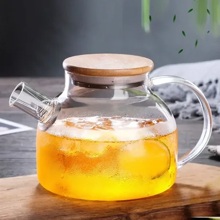 

Filter Glass Kettle Large-capacity Transparent Household Fruit Scented Tea Cold Kettles High Temperature Resistant Hot Water Jar