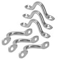 thumbnail image 4 of Marine Eye Straps, 4mm Aperture Easy Installation Kayak Deck  10Pcs Multifunctional  For 1/16-3/8in Wire Rope, 4 of 8