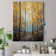 thumbnail image 4 of Golden Forest Landscape Canvas Print, Suitable for Living Room, Bedroom, Office, Hallway, Entryway Decor, 4 of 8