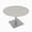 Lakeland Salt, variant on 42" Small Round 4 Person Conference Room Table With Square Black Base