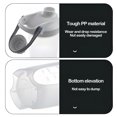 thumbnail image 7 of JilgTeok 1 Packs Protein Powder Water Bottle Shaker Bottle Protein Shakes Cup with Scale Plastic Cup Handheld Bottle for Fitness Sports 500ml, 7 of 7