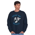 thumbnail image 5 of Popeye Sailor Nuthin But Muskcle Cool Men's Crewneck Sweatshirt Brisco Brands S, 5 of 6