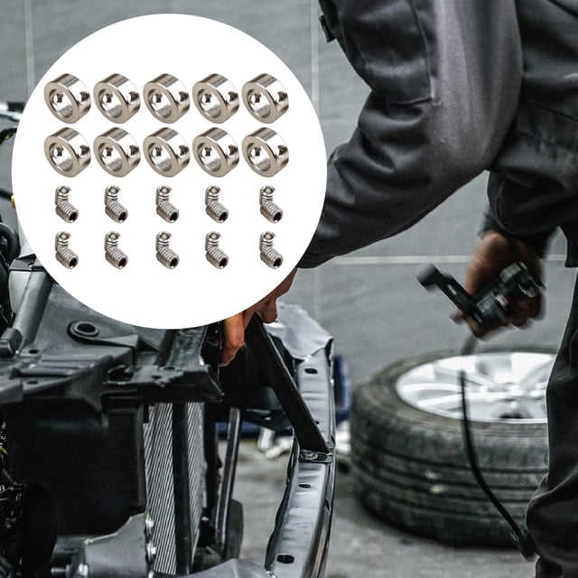10 piezas de topes para brocas, brocas consistentes, buena resistencia, herramienta para carpintería, anillo limitador de profundidad, anillo de 5 mm