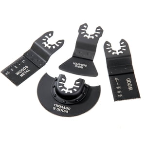 Hyper Tough 4-Piece Oscillating Tool Cutting Blade Kit