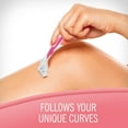 thumbnail image 3 of Skintimate Sensitive 3 Blade Disposable Razor for Women, 3 of 5