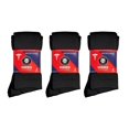 thumbnail image 4 of 6 Pairs of Over-The-Calf Diabetic Neuropathy Knee High Cotton Socks (Black, Sock Size 10-13), 4 of 4