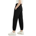 thumbnail image 6 of Ashirexll Boys Sweatpants Solid Color Elastic Waist Side Pockets Sweatpants Sports Casual Pants for 2-12 Years, 6 of 6